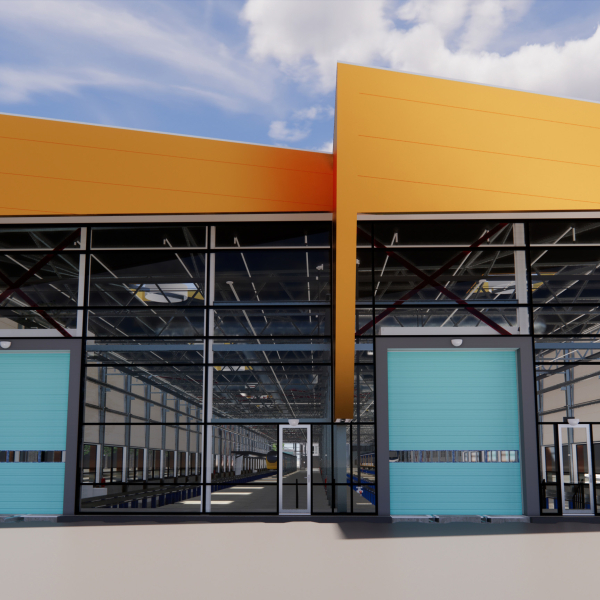 Treinstellenhal Haarlem